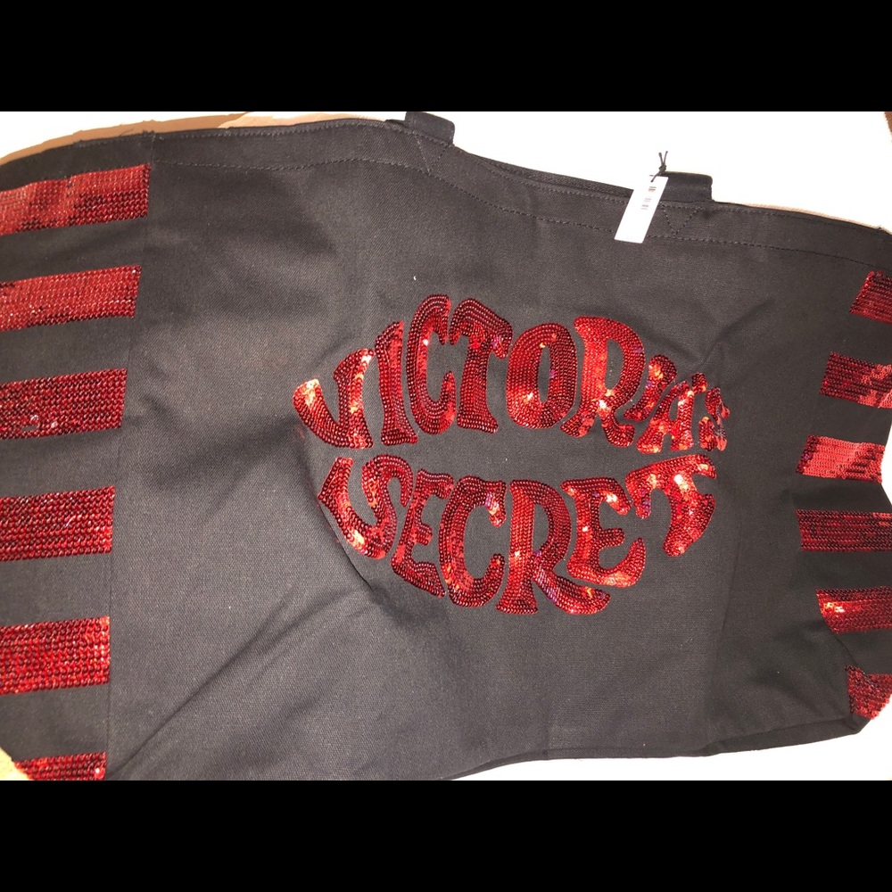 Victoria’s Secret Sequin Tote Bag NWT
